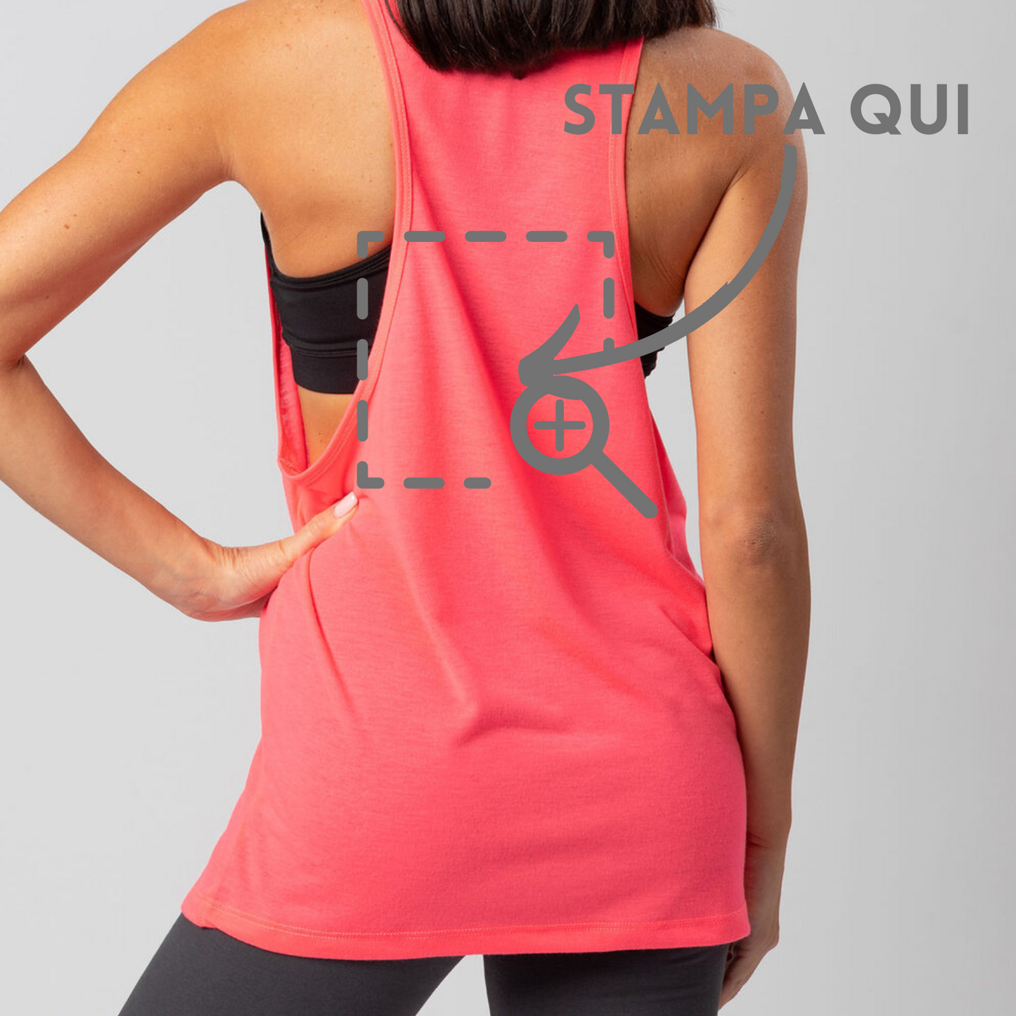 Canotte sportive Unisex personalizzate 140 gr. | Cod. BS001