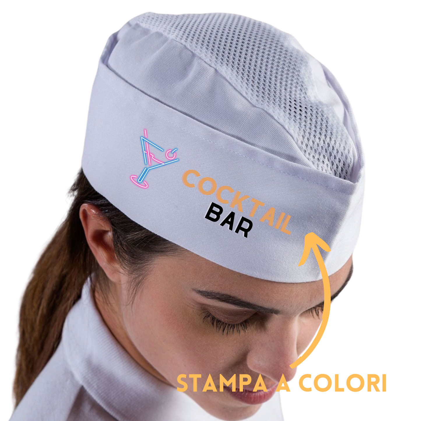 Cappello da ristorazione personalizzato | Cod. MI015