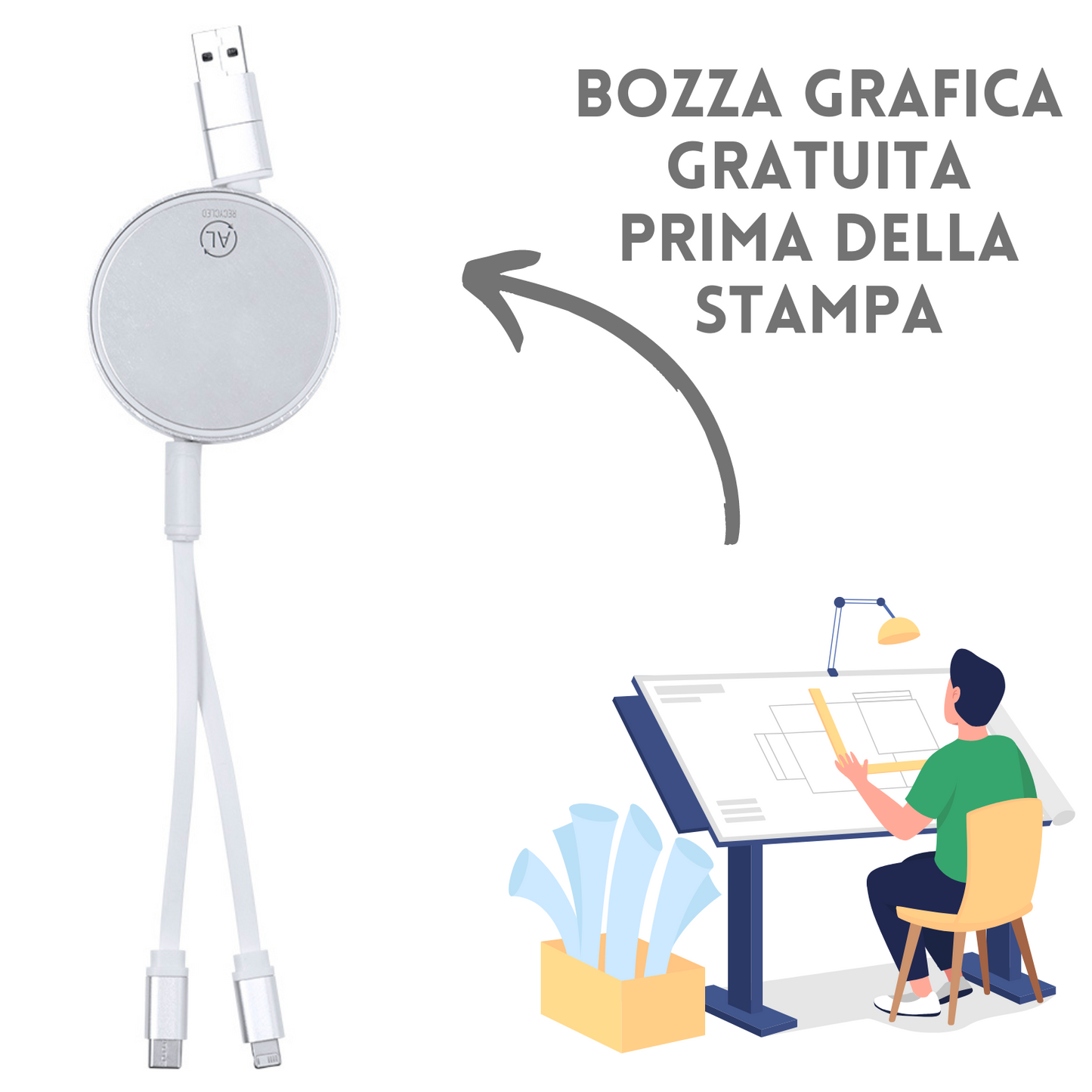 Cavo ricarica e trasmissione dati | Cod. 20845