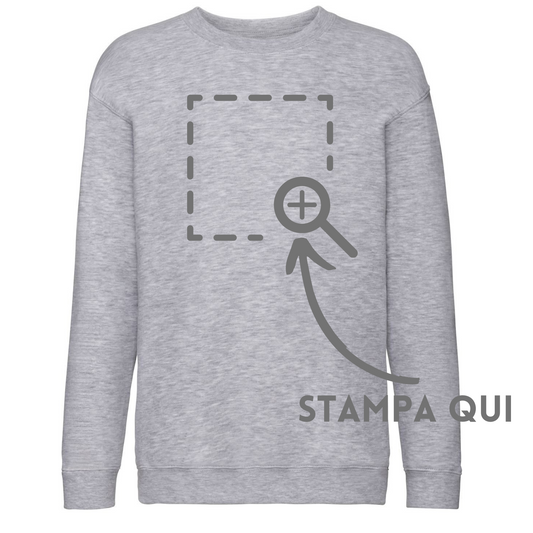 Felpa personalizzata da bambino | Cod. FR620310
