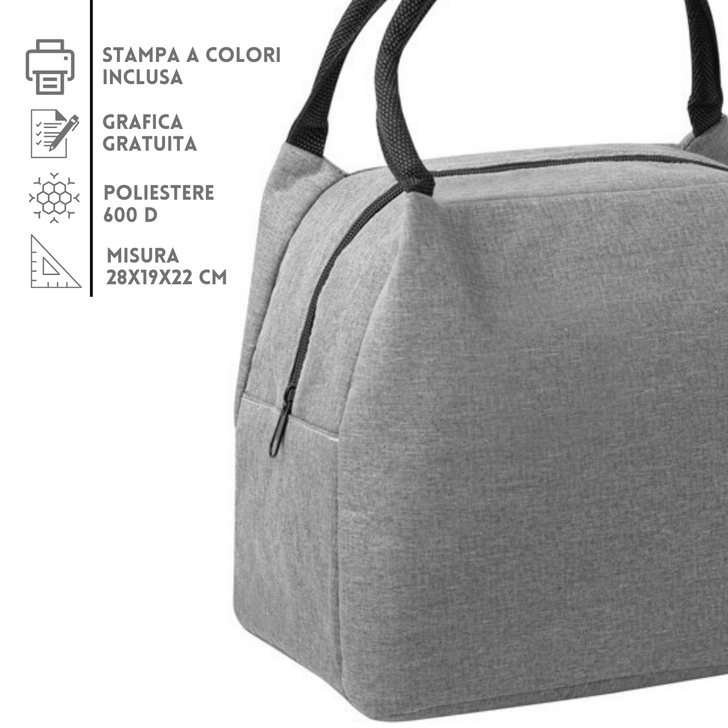 Borsa frigo personalizzata cod. PJ112