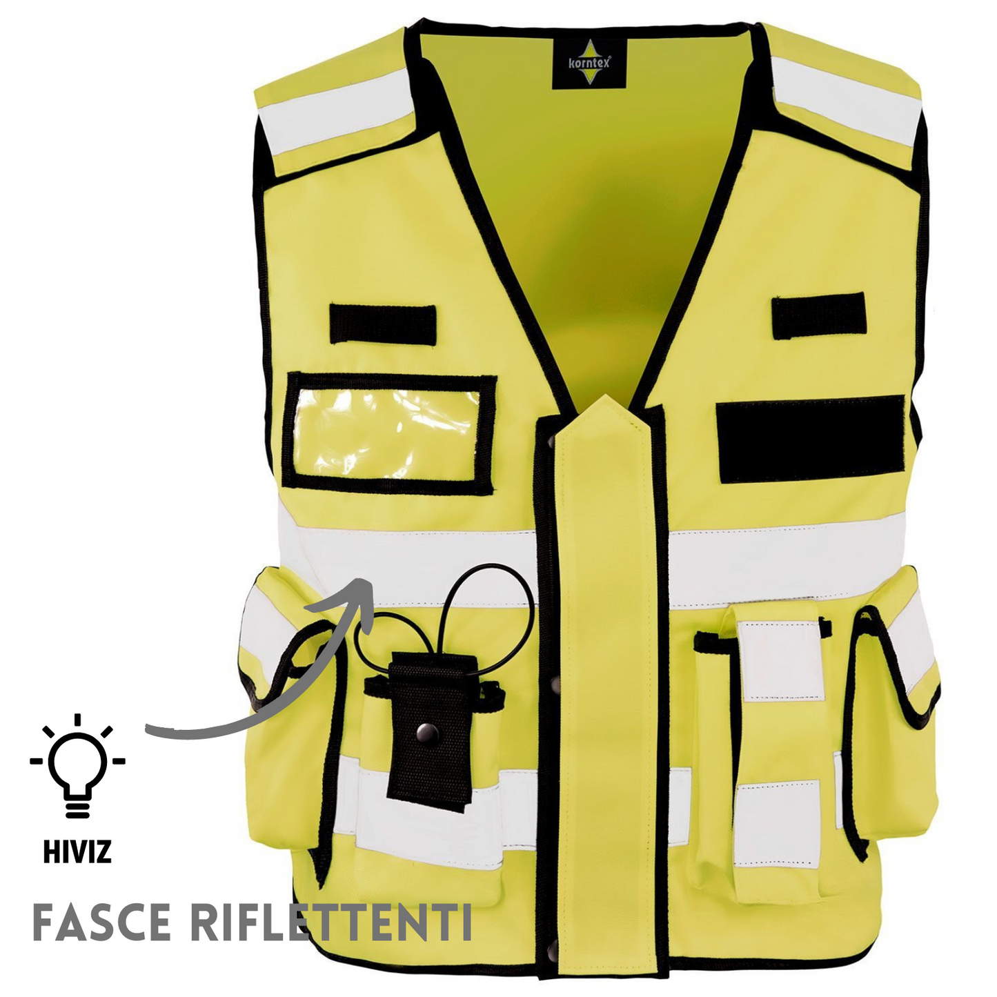 gilet ad alta visibilità tactical personalizzati KXTAC