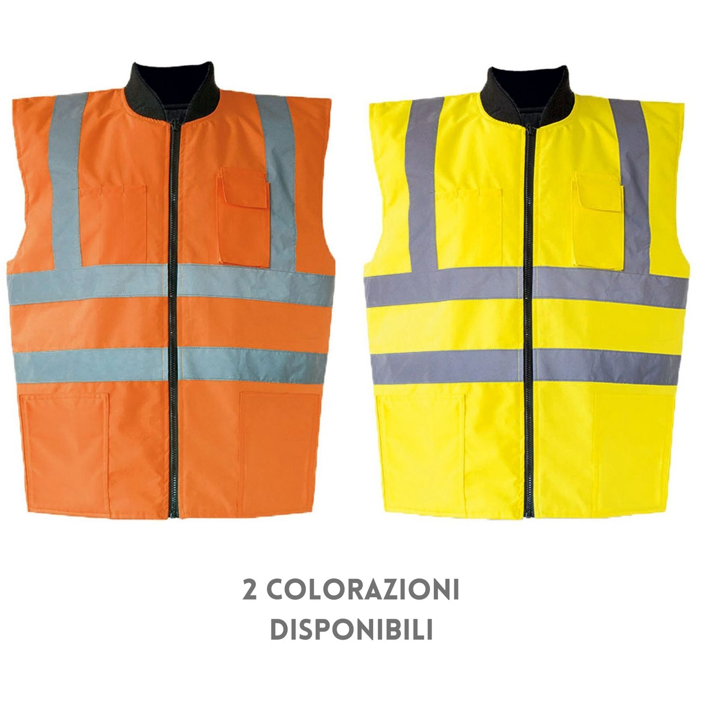 Gilet alta visibilità reversibile | Cod. KXTABW