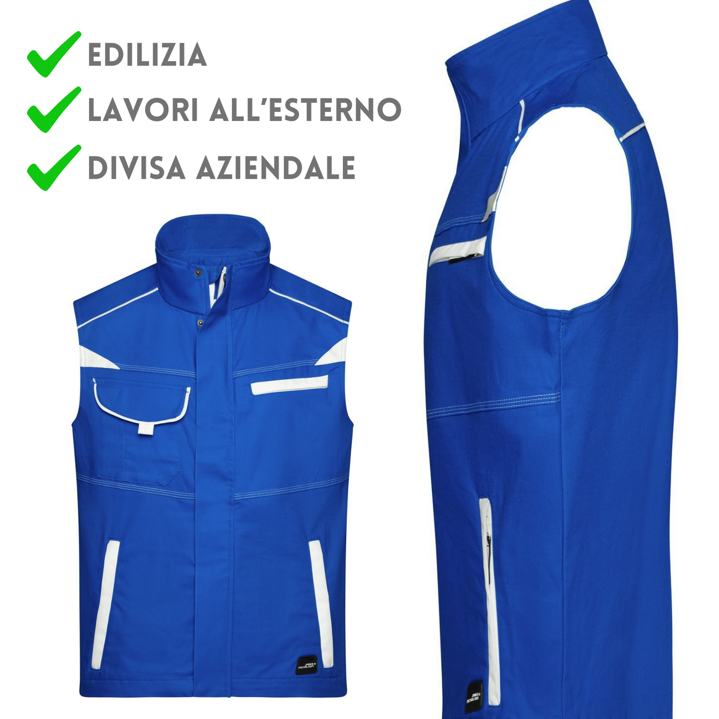 Gilet da lavoro personalizzato | Cod. JN850