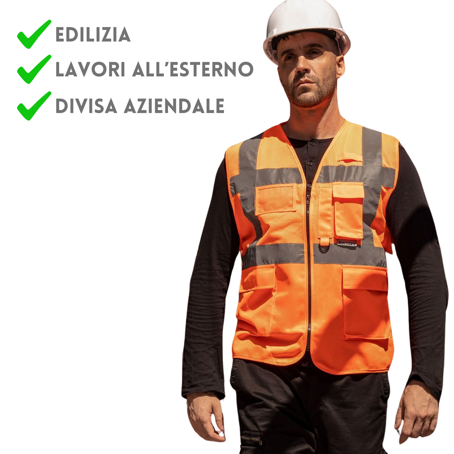 gilet da lavoro ad alta visibilità personalizzati KXEXQ