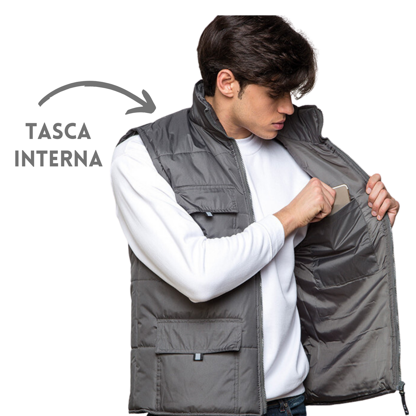Gilet da lavoro personalizzato PM714