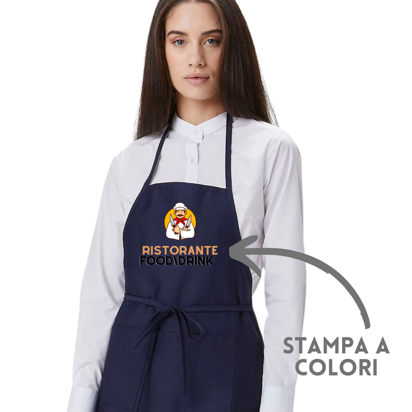 Grembiuli da cucina personalizzati MI002