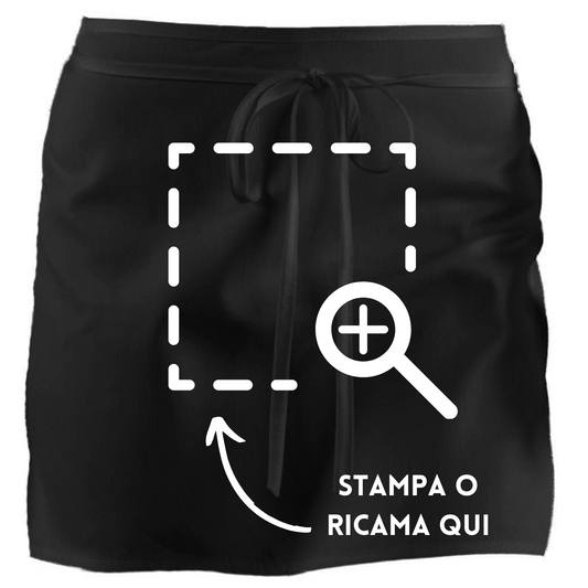 Grembiuli bar basic personalizzati da cucina | Cod. MI003