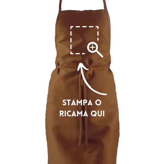 Grembiuli Basic personalizzati da cucina | Cod. MI001