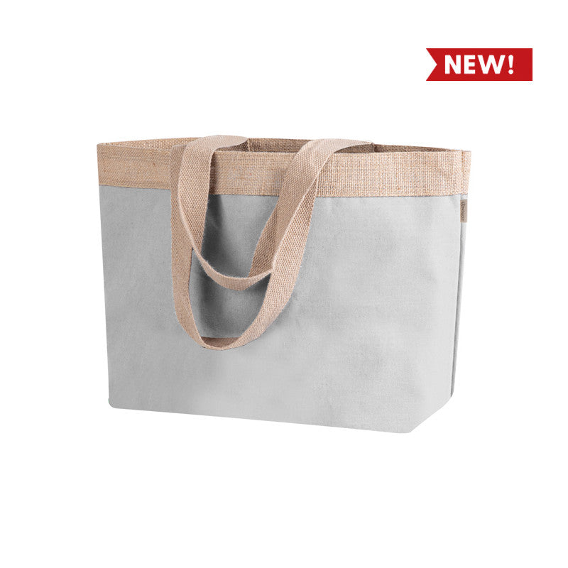 Stock 15 shopping bag in Juta e cotone