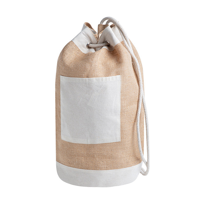 15 Sacche zaino multiuso in cotone e Juta