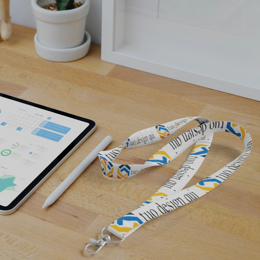 Lanyard porta badge personalizzati full print | Cod. Lana