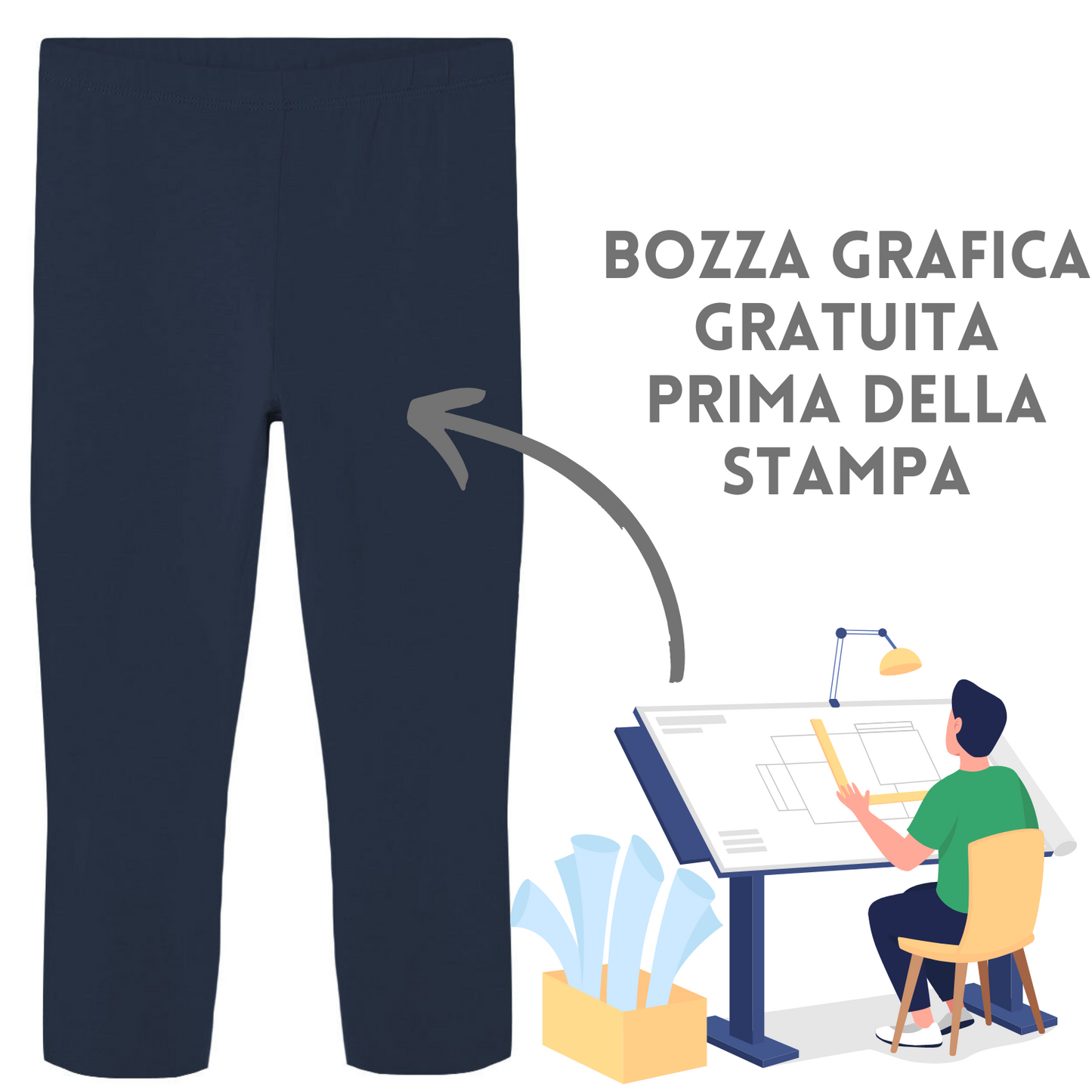 Leggins da palestra personalizzati | Cod. BSW461