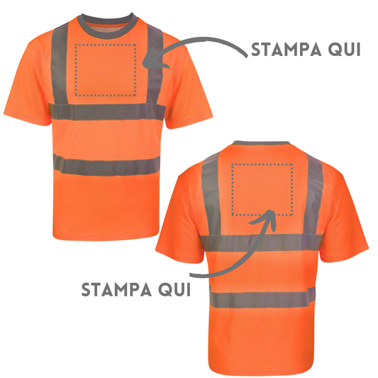 T-shirt da lavoro alta visibilità KXPCSHIRT