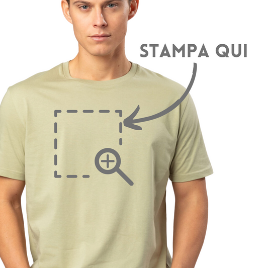 Magliette personalizzate in cotone organico | Cod. BS052