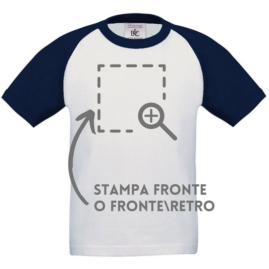 Magliette bambino personalizzate BCTK350