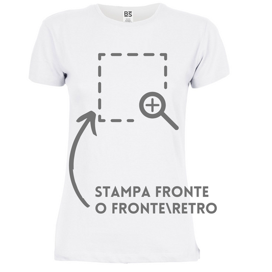 Magliette sportive da donna personalizzate | Cod. BSW030