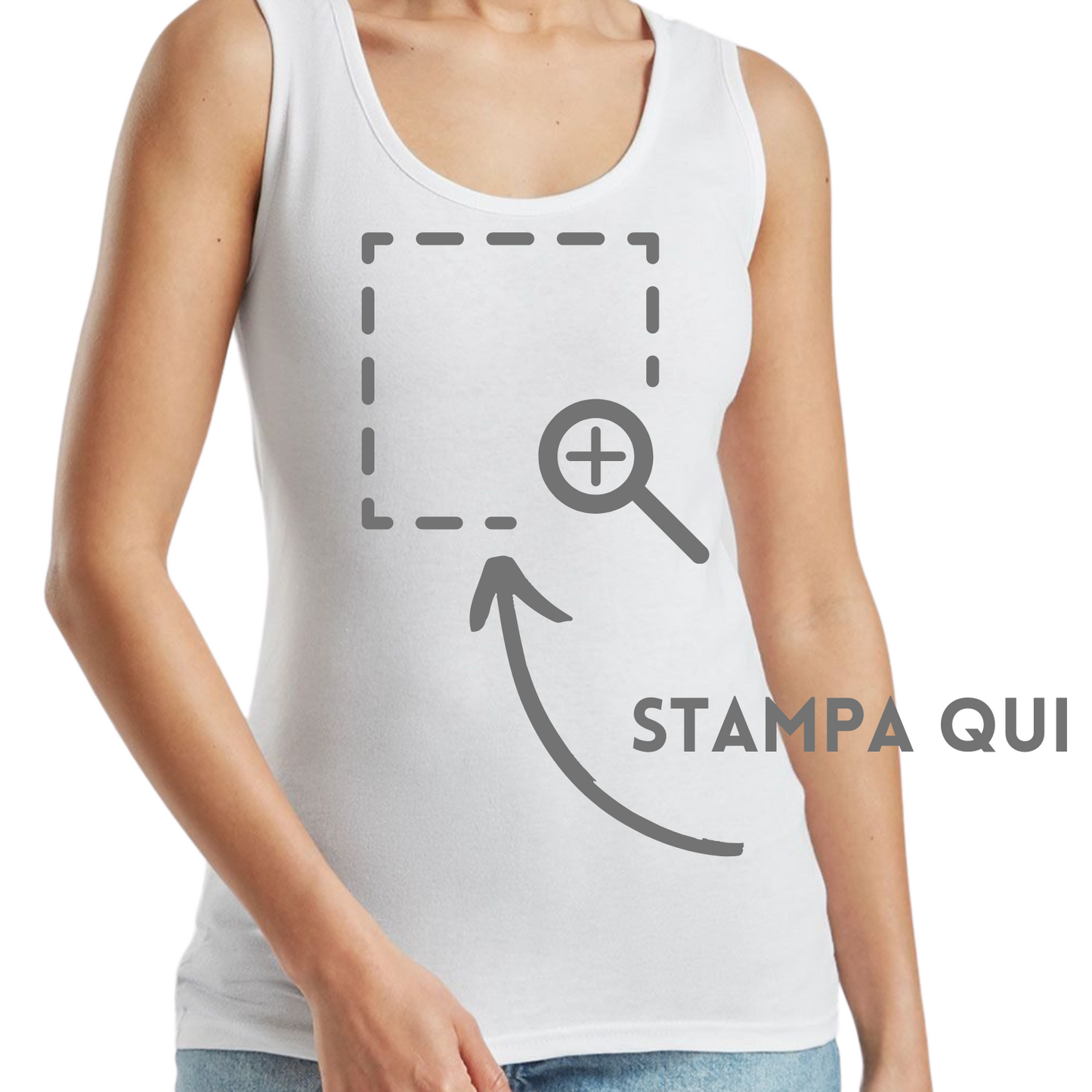 Canotta Fruit of the Loom Femminile personalizzata | Cod. FR613760