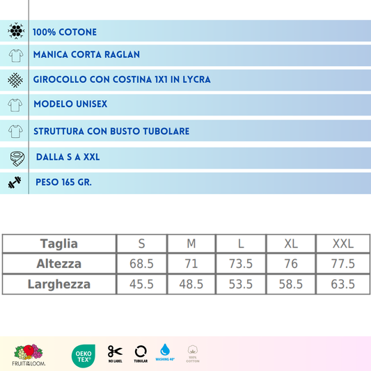 Magliette personalizzate Fruit Of The Loom | Cod. 610260