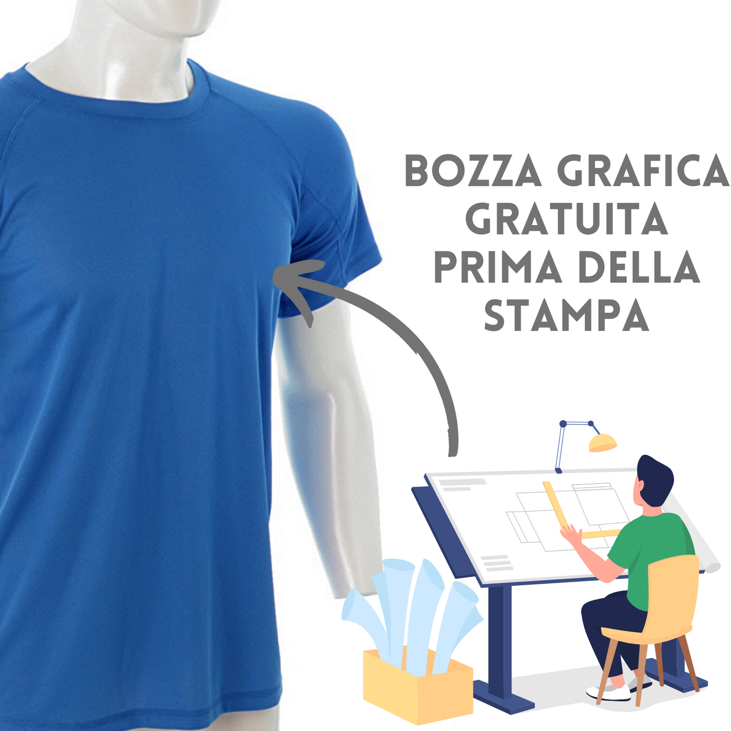 Magliette personalizzate sportive pm210