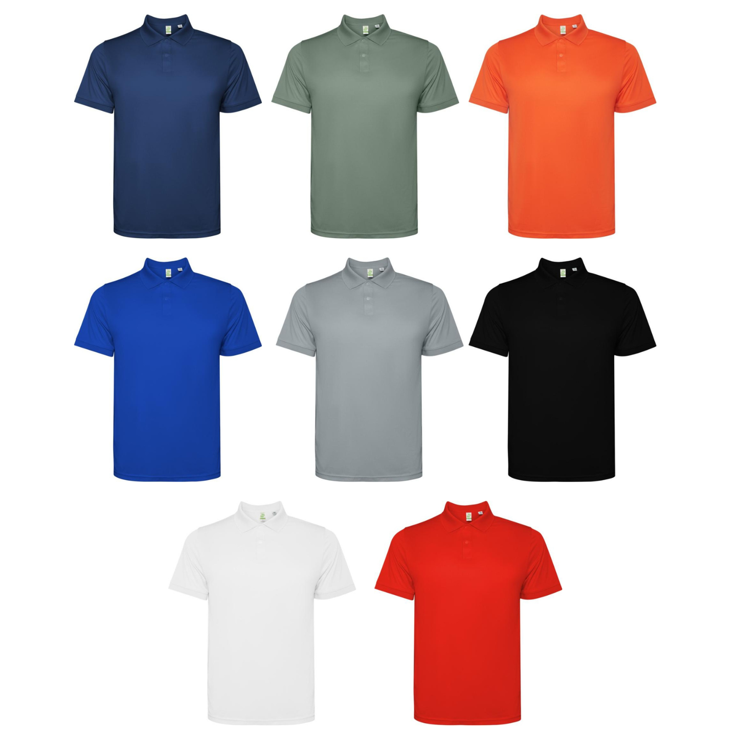 Polo sportiva uomo traspirante poliestere riciclato | Cod. Tormo Man