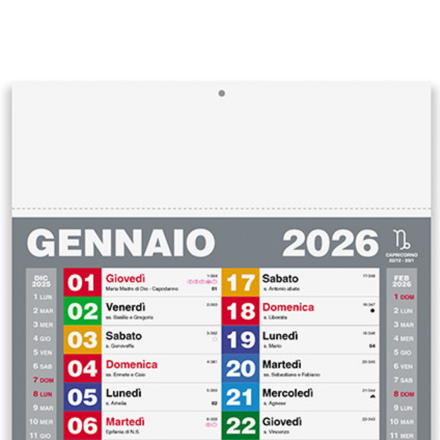 Calendario olandese 2026 personalizzato | Cod. PA420