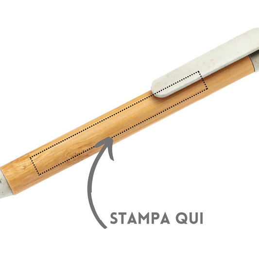 Penne personalizzate in bambù 20649