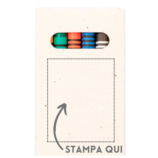 Pastelli a cera personalizzati ecologici 20371