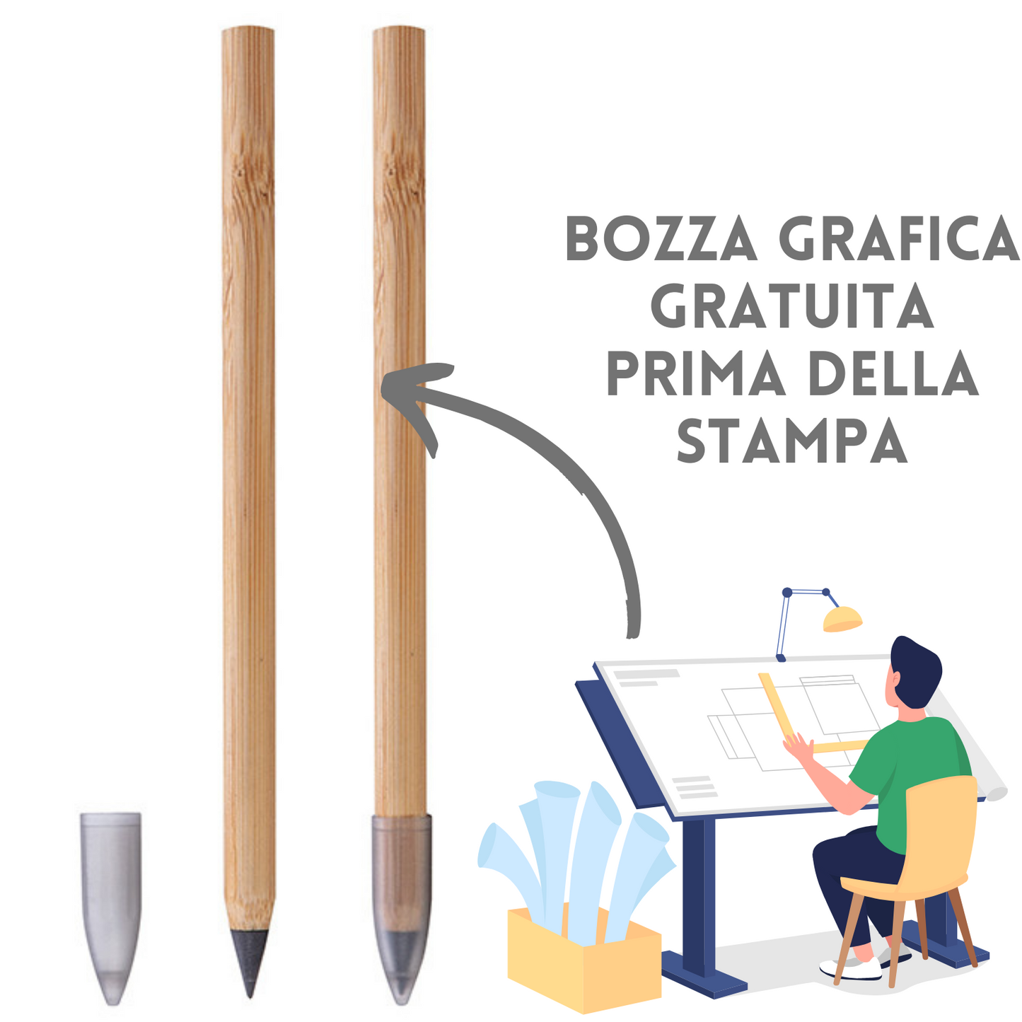 Matite Personalizzate Scrittura Infinita PD522