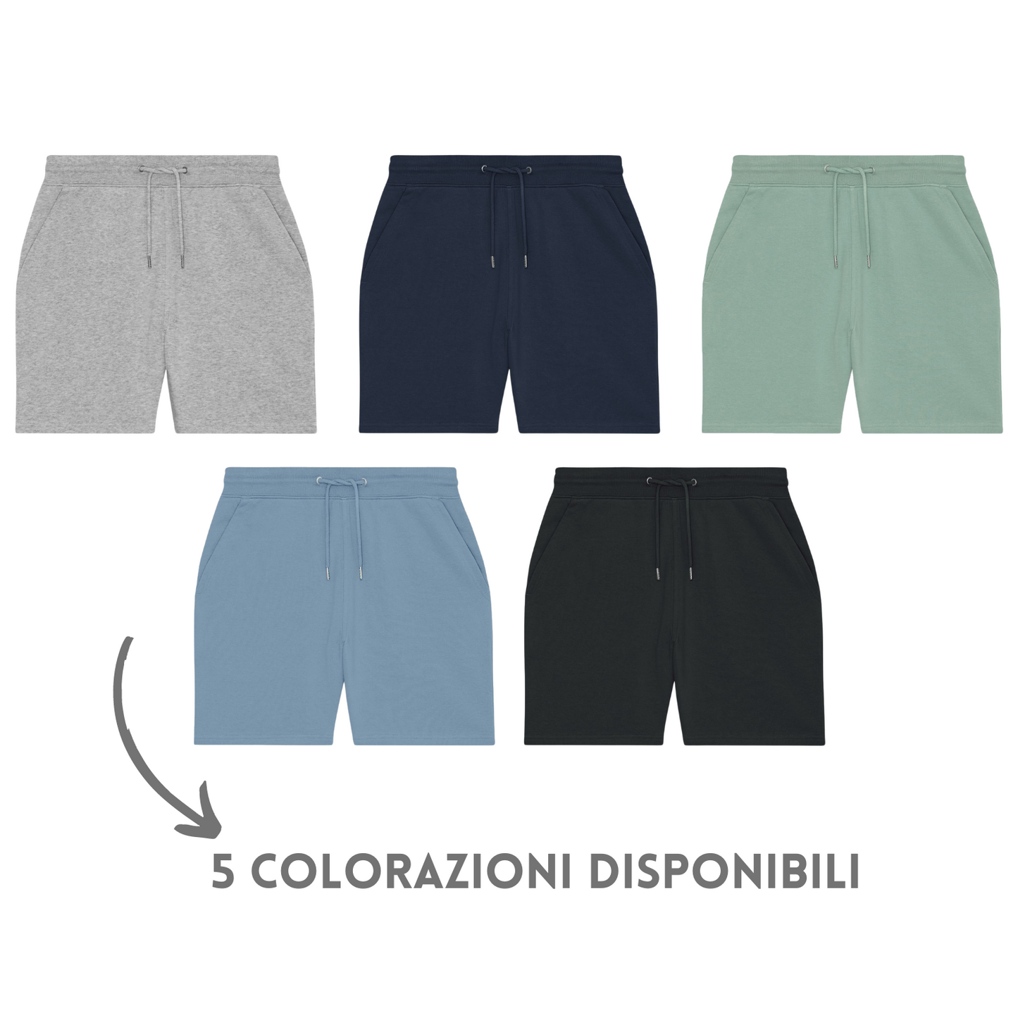 Pantaloncini in felpa personalizzati Cod. BS402