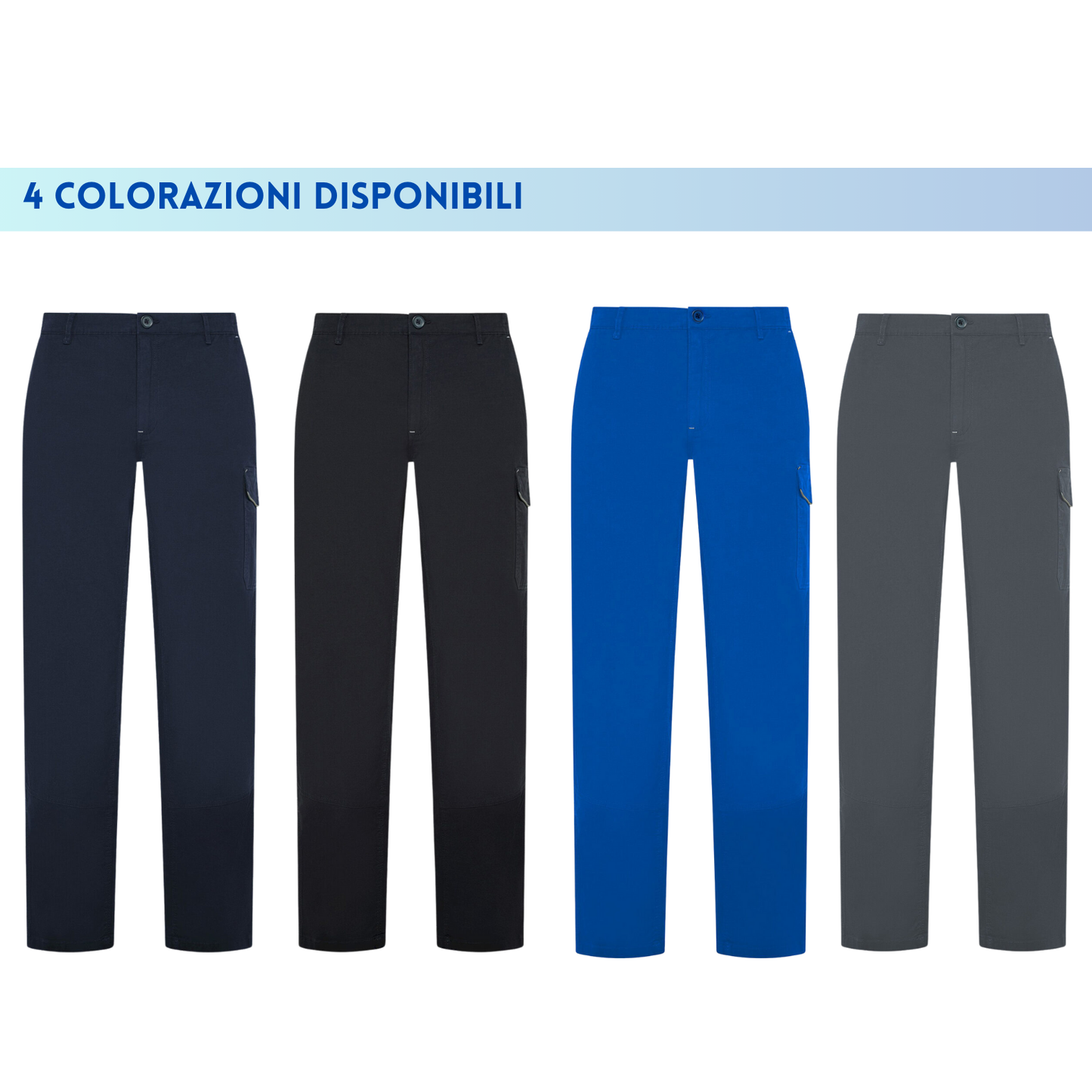 Pantaloni in rip-stop multitasche da lavoro | Cod. BS414