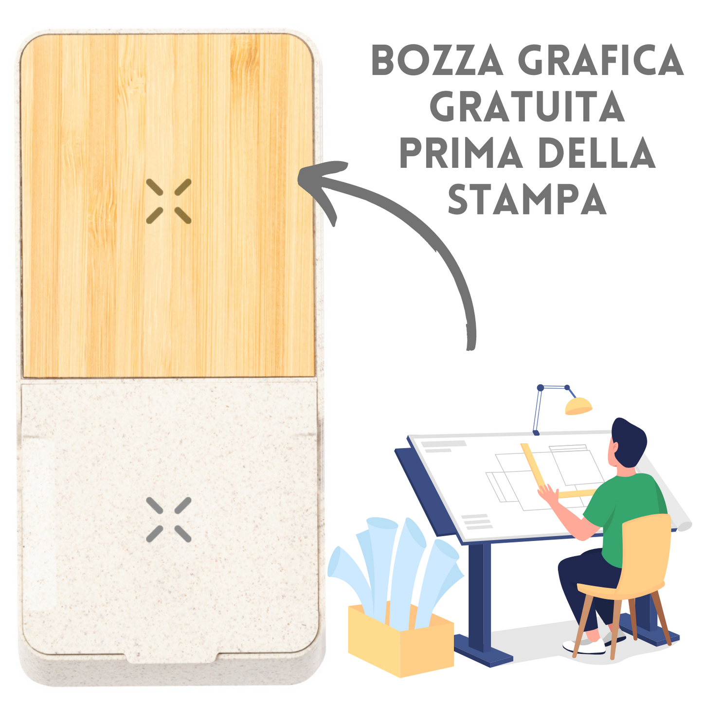 Stazione di ricarica personalizzata | Cod. 20876