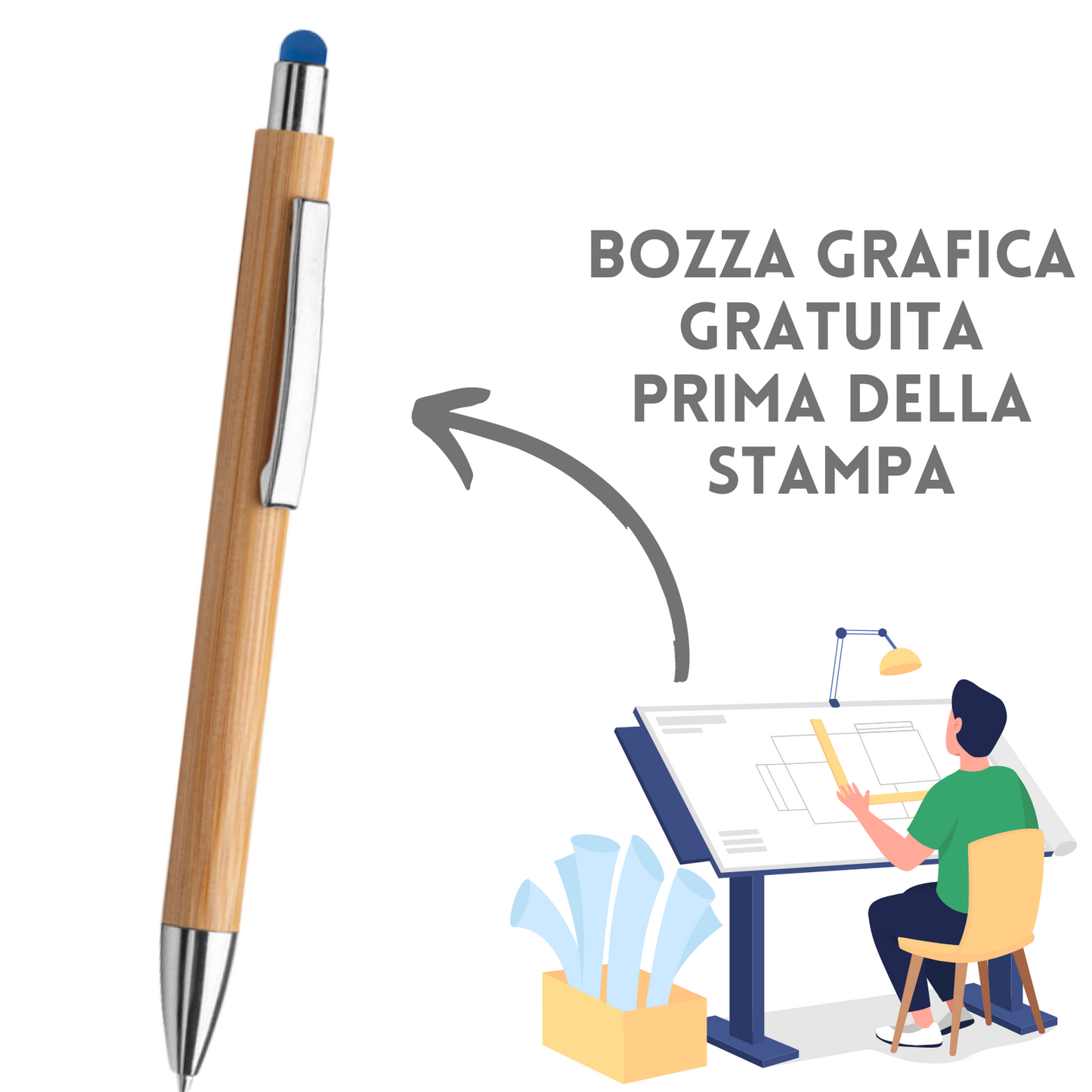 Penne personalizzate promozionali PD524
