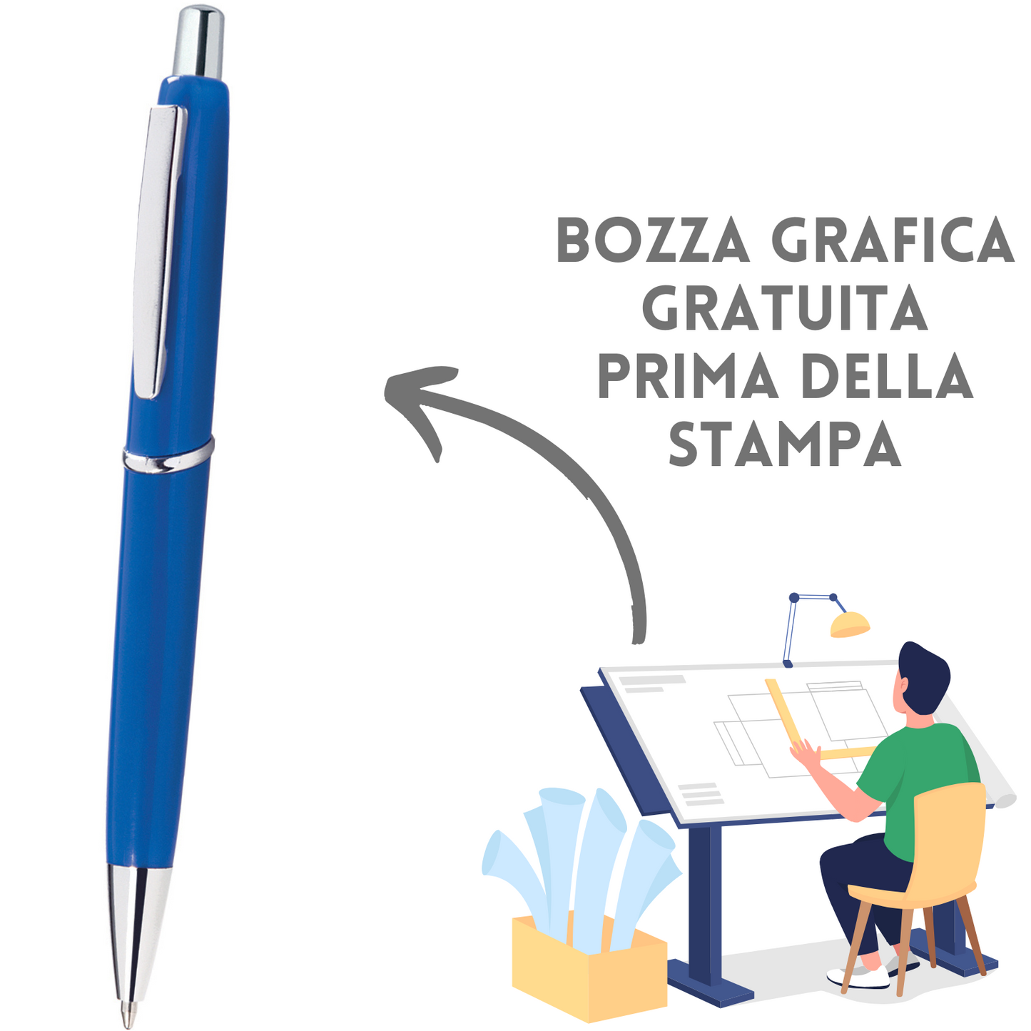 Penne personalizzate economiche PD346