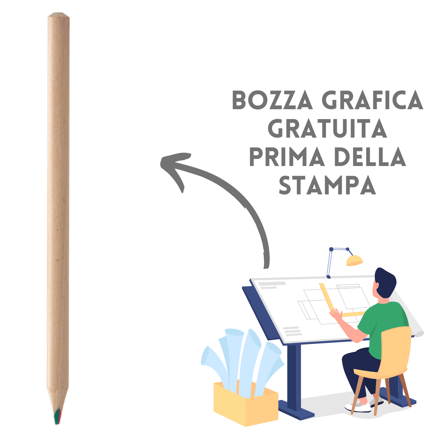 Matite personalizzate promozionali PD548