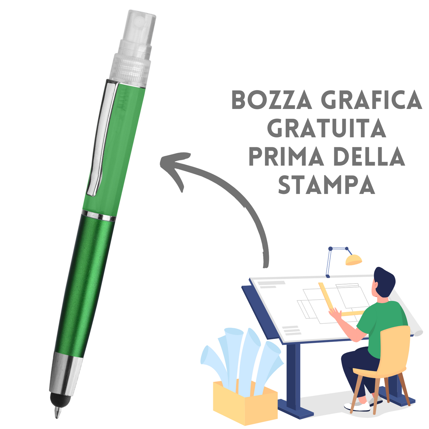 Penne personalizzate promozionali PD082