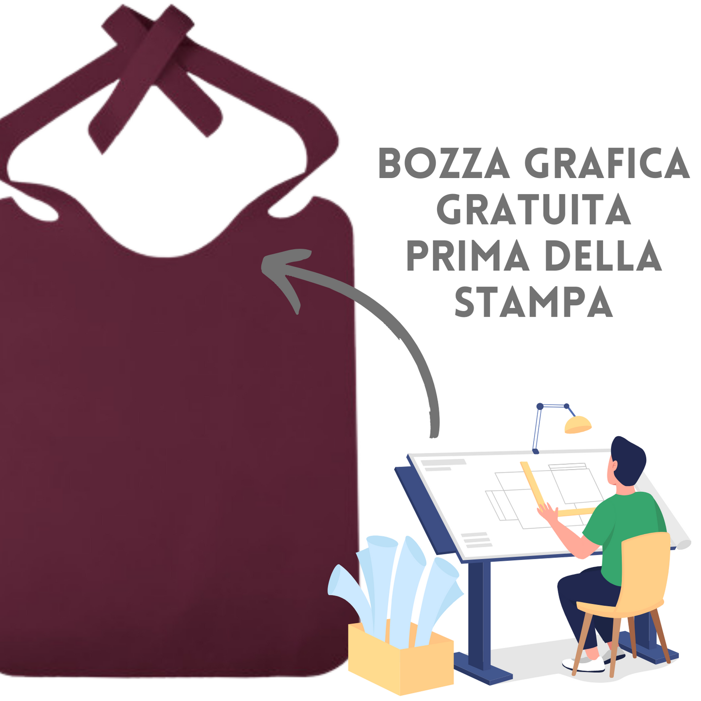 Bavaglio da ristorante PC500