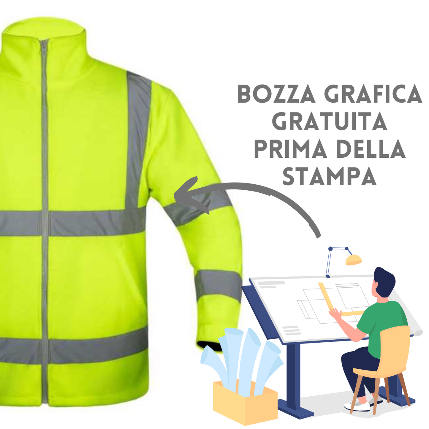 Pile da lavoro alta visibilità | Cod. KXFJ