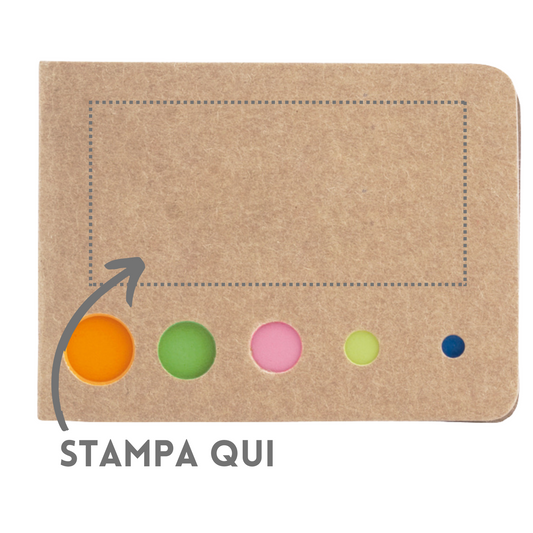 Set foglietti adesivi personalizzato 3142