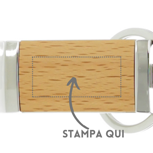 Portachiavi in legno 5796
