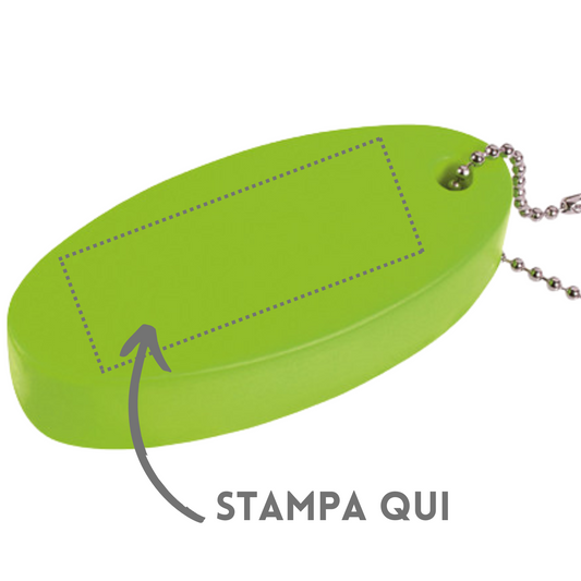 Portachiavi antistress galleggianti personalizzati