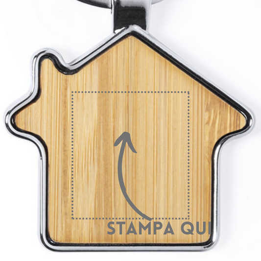Portachiavi a forma di casa 1025