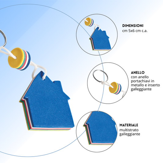Portachiavi galleggianti personalizzati | Cod. PE392