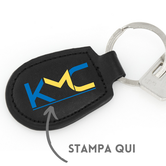 Portachiavi personalizzati in similpelle | Cod. 3724