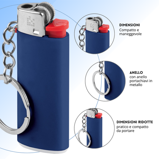 Accendini portachiavi personalizzati | Cod. PE851