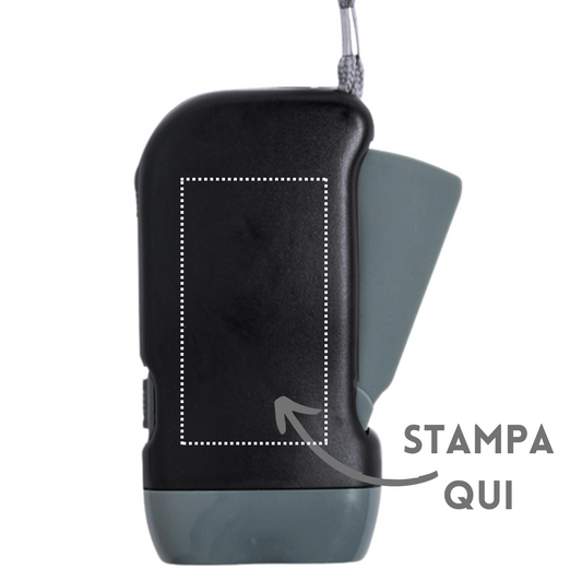 Torcia con dinamo personalizzata Sena