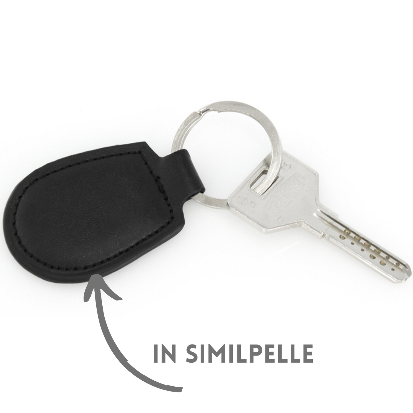 Portachiavi personalizzati in similpelle | Cod. 3724