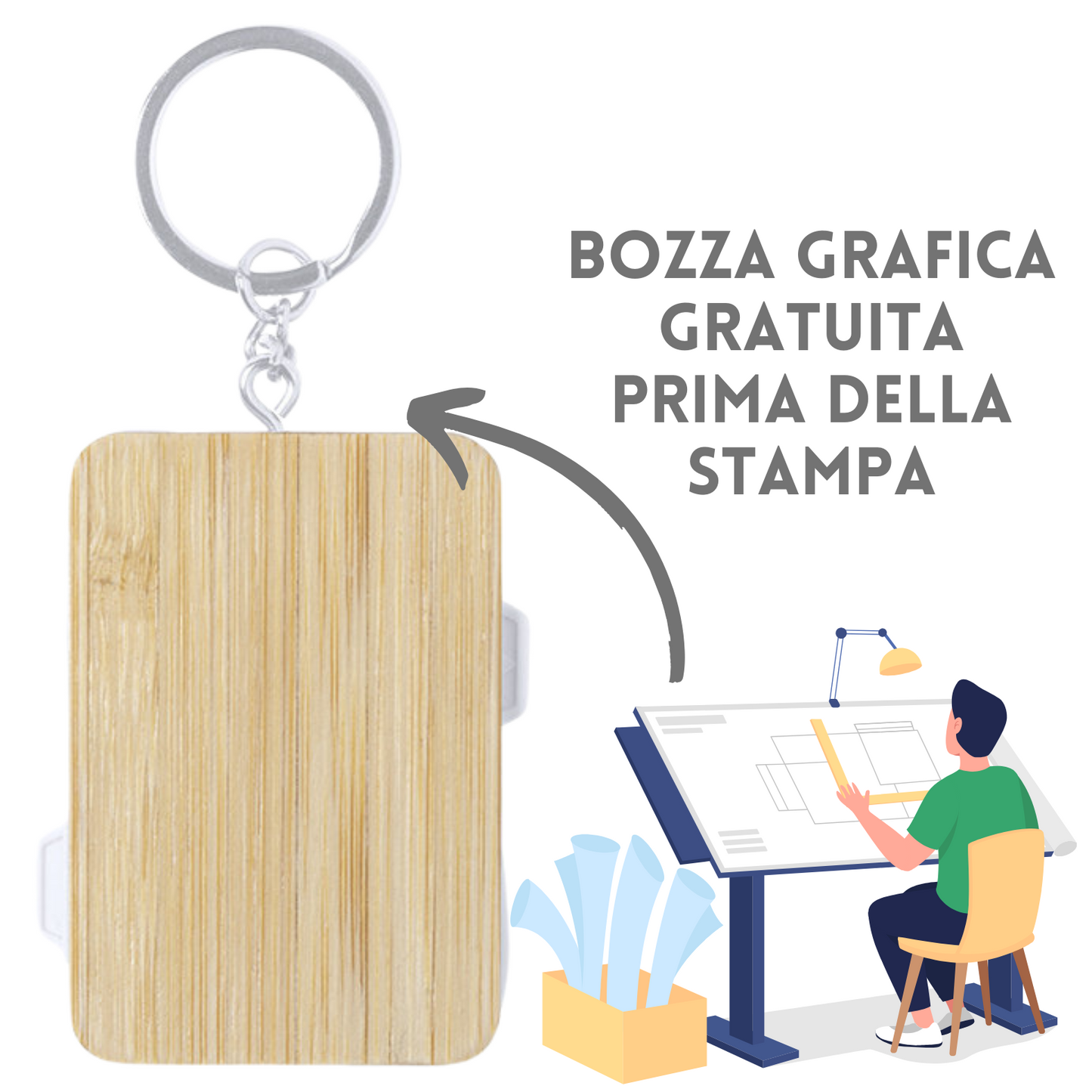 Portachiavi cavo caricatore 6925