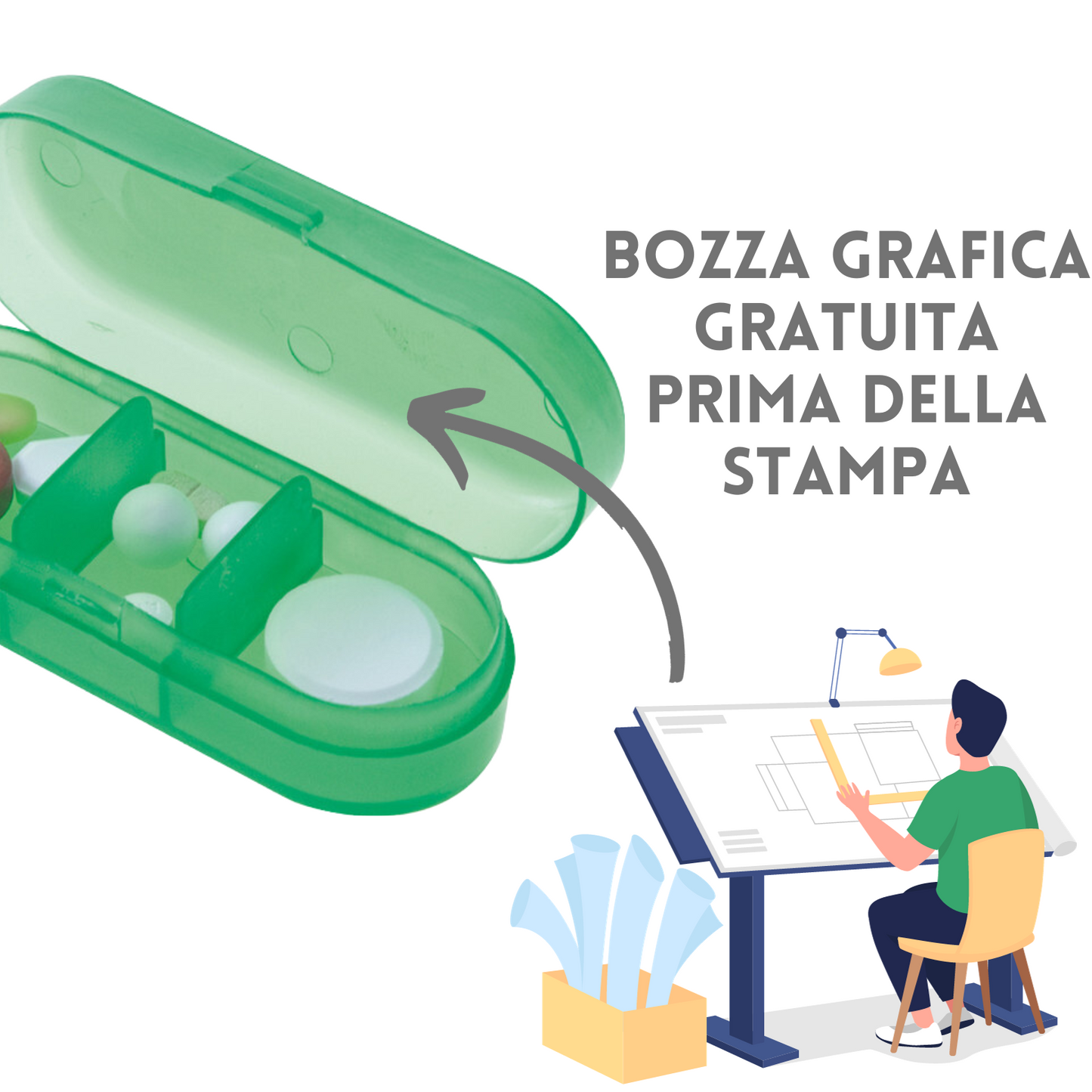 Portapillole personalizzati cod PI120