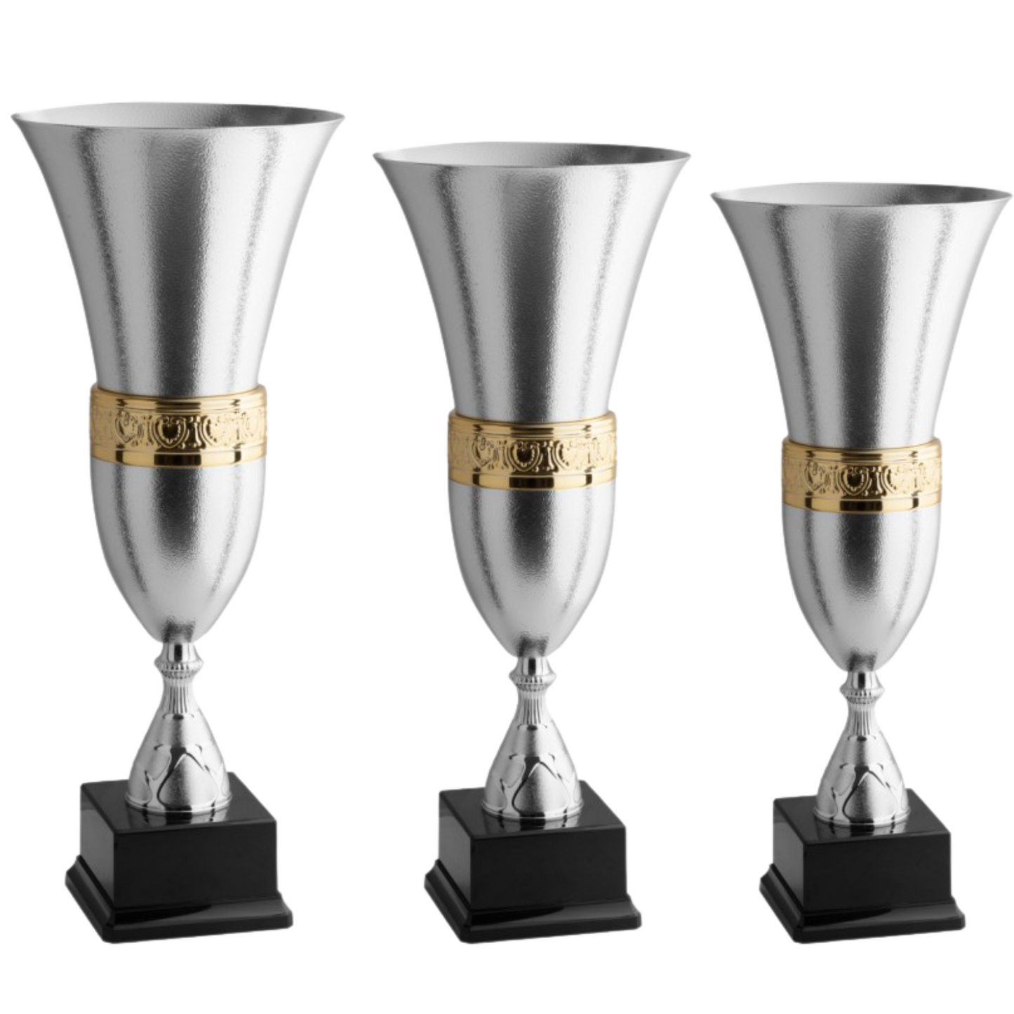 Tris di premiazioni personalizzate 58 - 55 - 49 cm | Cod. 2.419